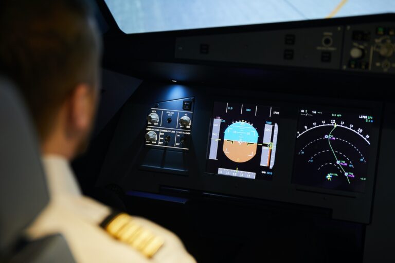 Pilot planning flight route